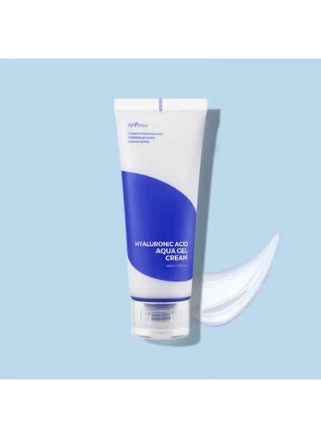 ISNTREE Hyaluronic Acid Aqua Gel Cream 100ml Moisturizing K-Beauty - Image 1