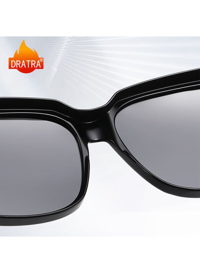 Dratra Sunglasses Clip-On For Men And Women, Compatible With Prescription Glasses, For Driving, Fishing, And Sun Protection - Image 5