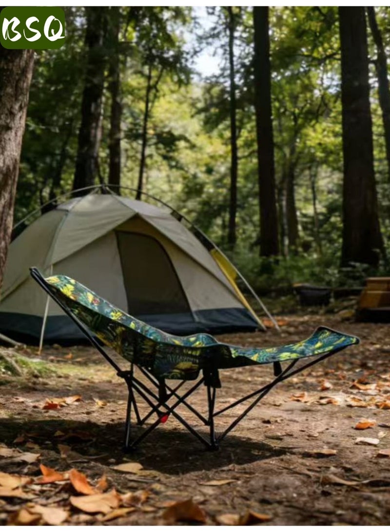 بي إس كيو كرسي تخييم محمول للاستخدام الخارجي | كرسي استرخاء | زاوية قابلة للتعديل بثلاثة أوضاع | كرسي تخييم خفيف الوزن قابل للطي، سعة تحميل 200 كجم، كرسي شاطئ مبطن بمسند ظهر عالٍ ومساند للذراعين وحقيبة حمل محمولة، مثالي لقيلولة المكتب، الصيد، الفناء، التخييم، ليالي مشاهدة الأفلام، ومشاهدة الفعاليات الرياضية. - Image 5