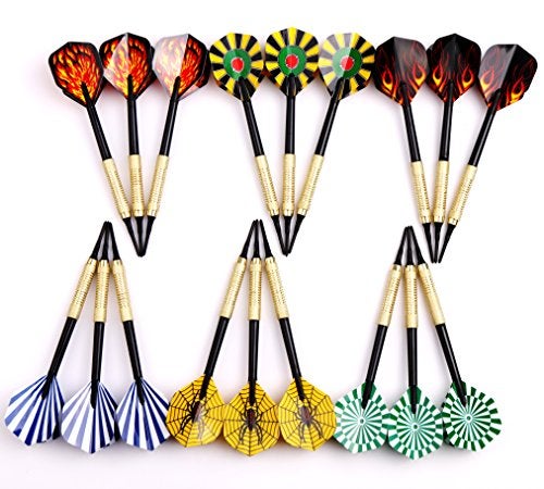 MaxMau Soft Tip Darts for Electronic Dartboard Plastic Point Dart with Standard Dart Flights 18 Darts - Image 1
