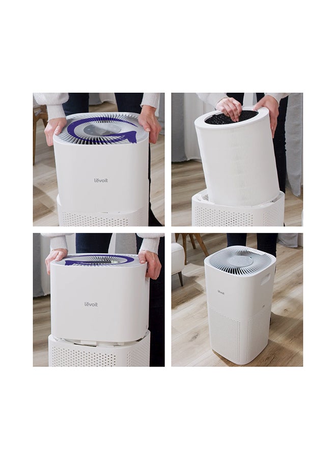 LEVOIT Core 600S H13 True HEPA Replacement Filter Captures Large Particles, Bacteria and Reduce Odors 1 Pack 600S-P White - Image 3