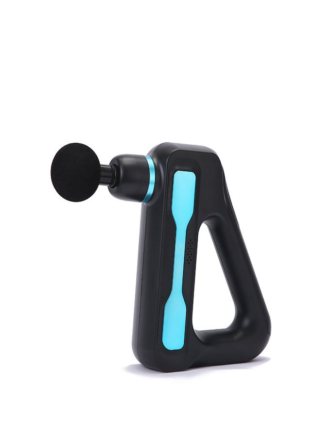 بلو آيديا مسدس تدليك العضلات العميقة بشاشة LCD من Bluedea مزود بـ 8 رؤوس - أسود/أزرق - Image 2