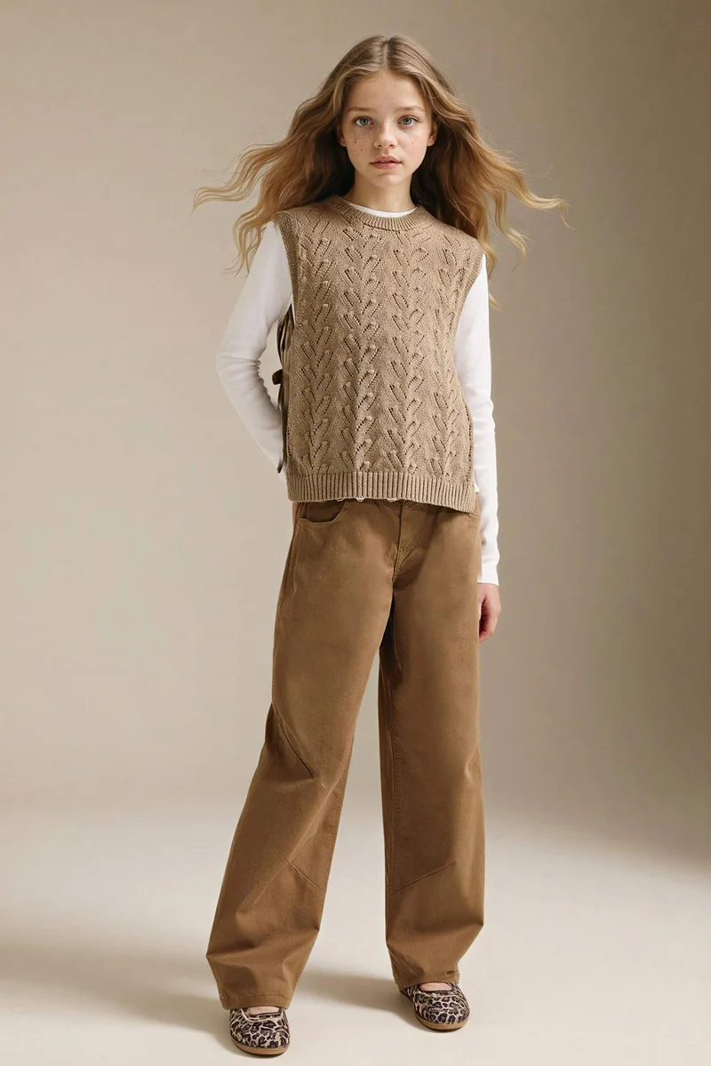 DeFacto Girl Openwork Vest