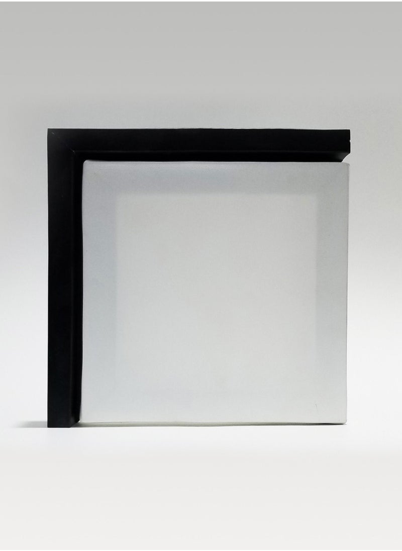 ماركة غير محددة - لوحة جدارية كانفس - عبارات تحفيزية - مع اطار خارجي اسود مقاس (75 في 105) سم - Image 1