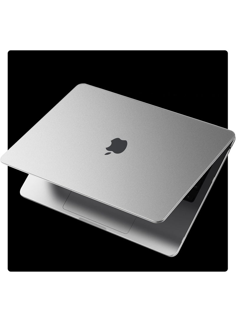 VKL حافظة متوافقة لجهاز MacBook Air مقاس 13.6 بوصة طراز M4 M3 M2 إصدار 2025 2024-2022 A3420 A3113 A2681، غلاف صلب بلاستيكي واقي متين لجهاز MacBook Air M2 مقاس 13 بوصة - شفاف غير لامع - Image 1