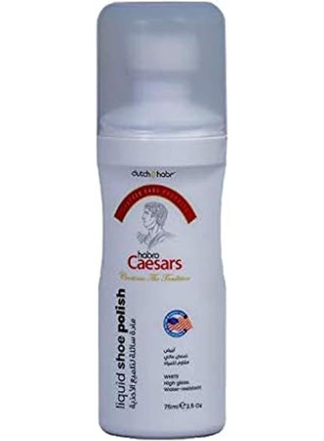 Caesars Liquid Shoe Polish white 75ml