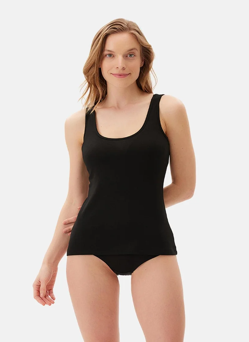 dagi Camisole Square Neck Modal Thin-Fixed Strap Underwear