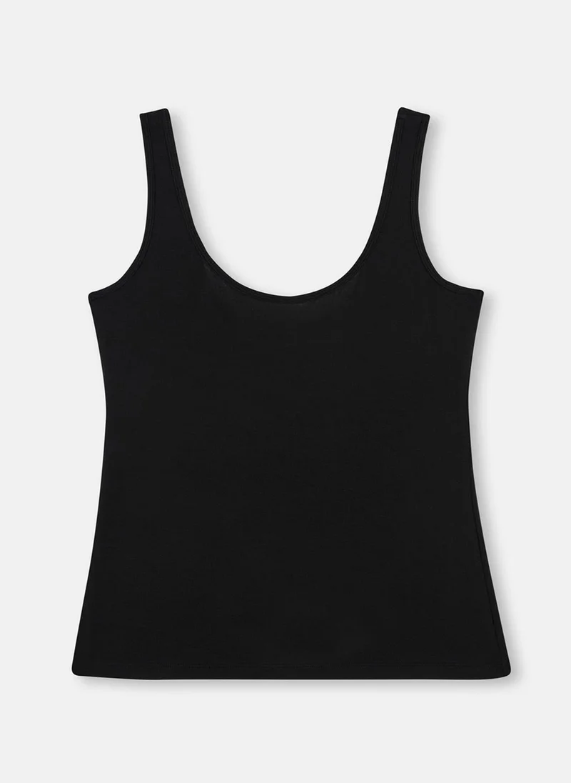 dagi  Camisole Square Neck Modal Thin-Fixed Strap Underwear for Women | Best Price UAE