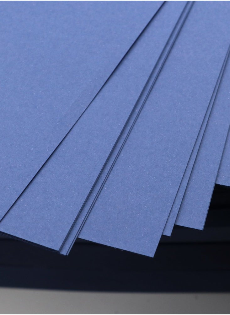 firstnock Color Card Paper Navy Blue, A5 - 20 Sheets - 250GSM Thick Colored Card Stock - Premium Craft Paper for DIY, Invitations, Arts & Crafts and Printing  - Image 3