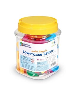 Learning Resources Jumbo Magnetic Lowercase Letters Develops Letter And Color Recognition Skills Abc For Kids Alphabet Educational Toys For Toddlers Set Of 40 Pieces Ages 3+  - Image 5