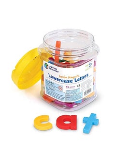 Learning Resources Jumbo Magnetic Lowercase Letters Develops Letter And Color Recognition Skills Abc For Kids Alphabet Educational Toys For Toddlers Set Of 40 Pieces Ages 3+  - Image 1