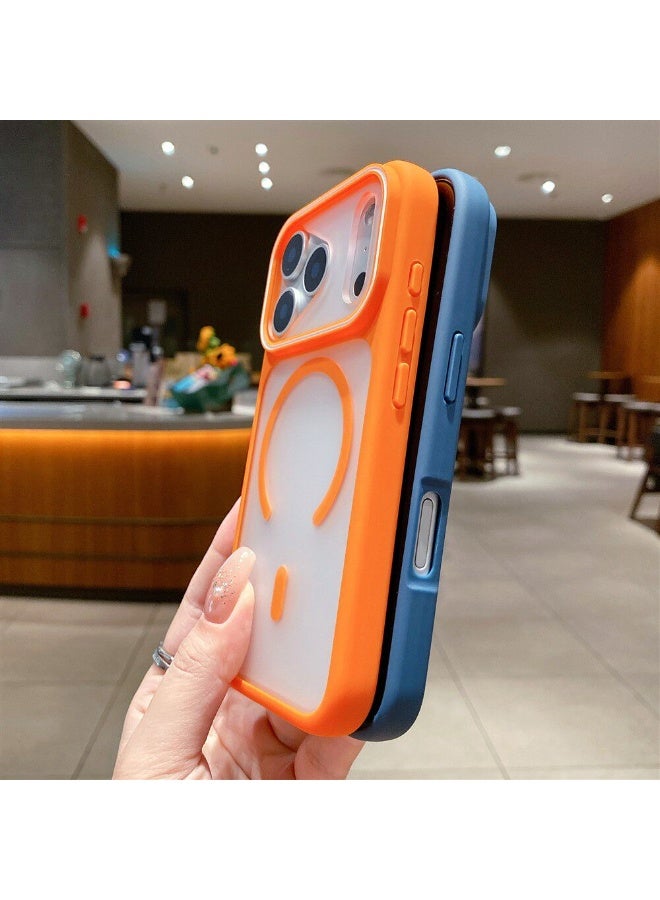 V.nice Frosted, skin-like, magnetic, semi-transparent, full-coverage shockproof phone case for Apple iPhone 17 Pro Max - Image 2