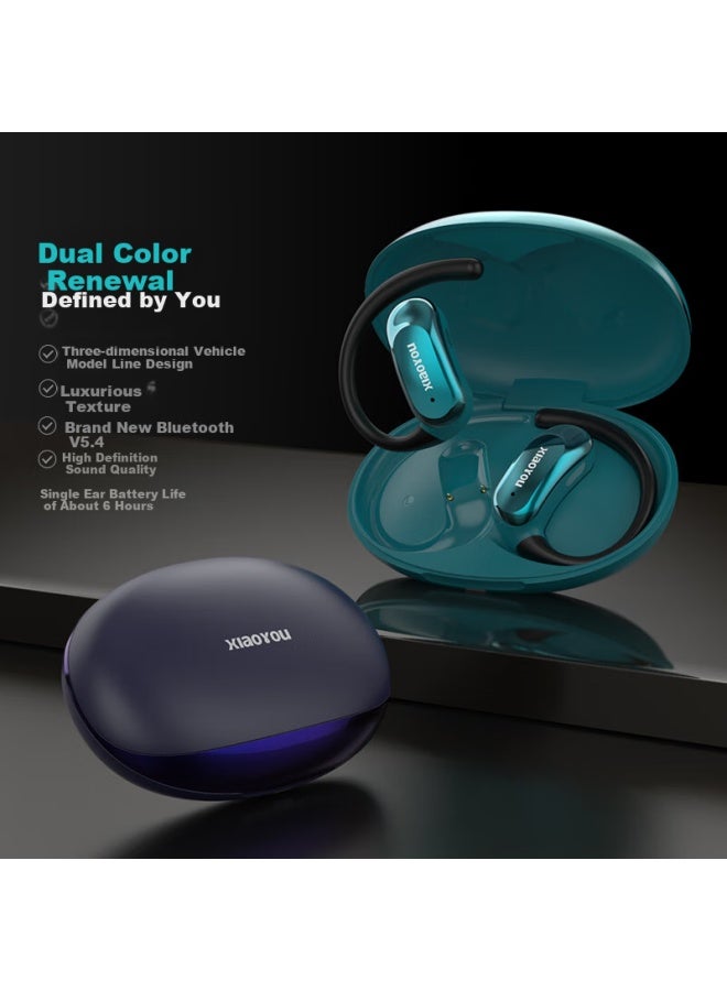 Xiaoyou Bluetooth Headphones Z06, Over-ear Style, True Wireless Open-air Conduction Concept, Non-in Sweat-resistant For Sports Running, Ultra-long Battery Life - Image 2