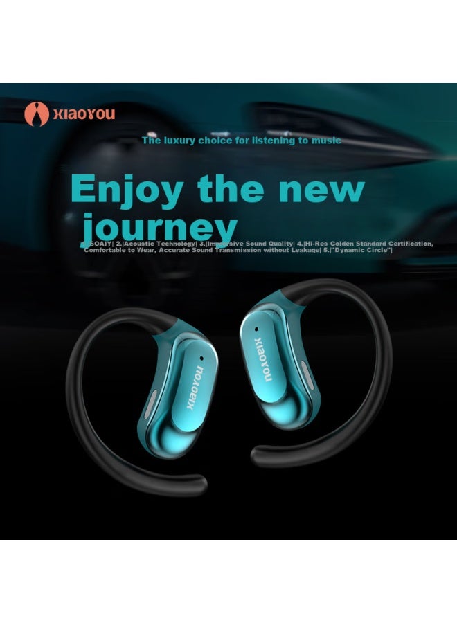 Xiaoyou Bluetooth Headphones Z06, Over-ear Style, True Wireless Open-air Conduction Concept, Non-in Sweat-resistant For Sports Running, Ultra-long Battery Life - Image 1