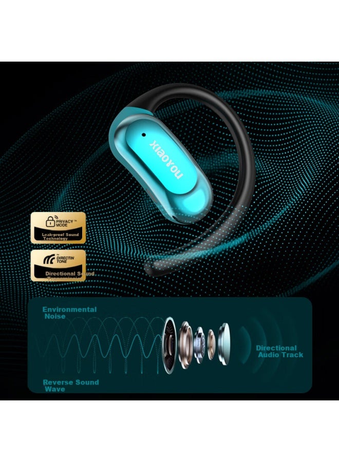 Xiaoyou Bluetooth Headphones Z06, Over-ear Style, True Wireless Open-air Conduction Concept, Non-in Sweat-resistant For Sports Running, Ultra-long Battery Life - Image 4
