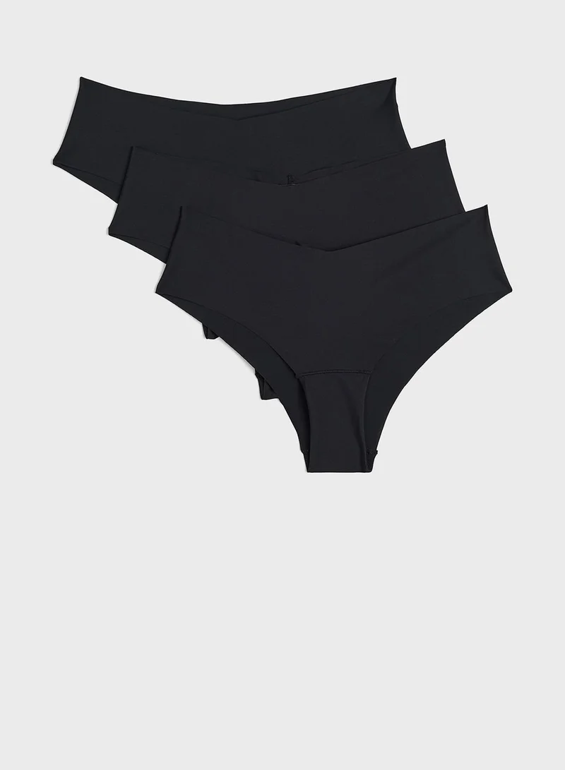 H&M 3 Pack High Leg Brief
