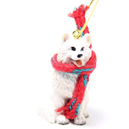 Conversation Concepts American Eskimo Dog Tiny Miniature One Christmas Ornament - Delightful! - Image 4