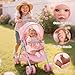 BABESIDE Reborn Baby Dolls Girl with Freckles 20 Inch Lifelike Newborn Real Life Realistic Doll Soft Vinyl and Cloth Body Baby Dolls with Toy  Gift Box for Kids Age 3 - Image 4