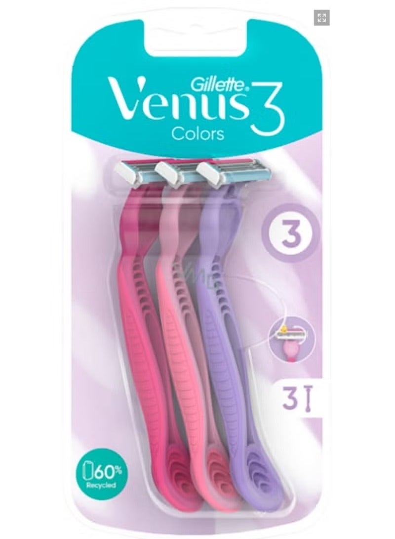 ماكينة حلاقة جيليت سيمبلي فينوس 3- 3 شفرات