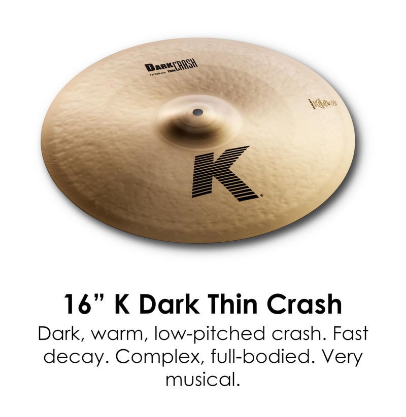 Zildjian حزمة صنجات زيلدجيان K المتنوعة، بوصة (K0800) - Image 4