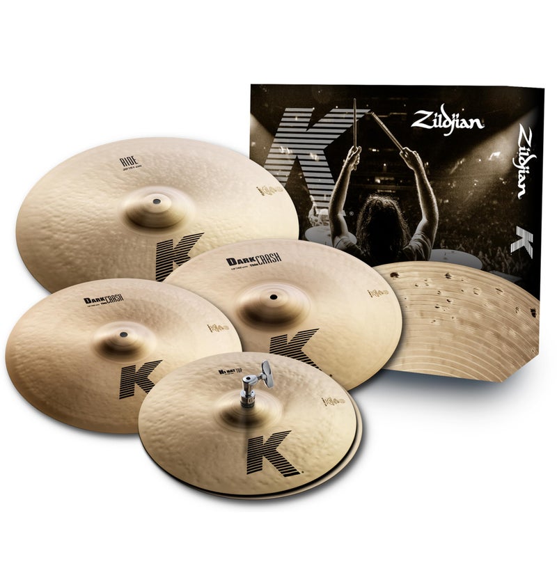 Zildjian حزمة صنجات زيلدجيان K المتنوعة، بوصة (K0800) - Image 1