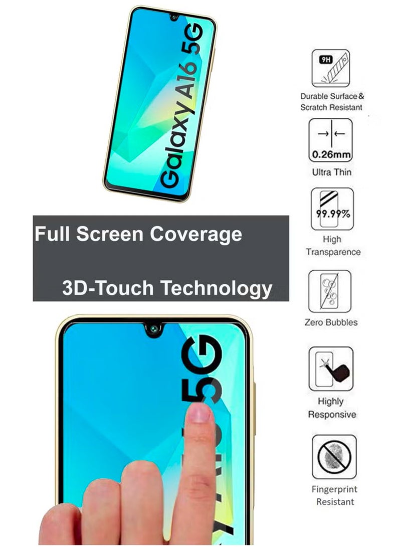 Screen Protector A16 Tempered Glass for Samsung Galaxy A16 - Image 4