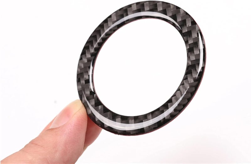 Wivplex Carbon Fiber Steering Wheel Decoration Ring for BMW - Image 2