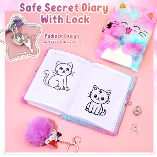 Niskite Cat Lover Gifts For Girls: Cat Themed Gift Set For 4 5 6 7 8 9 10 Year Old Girls - Perfect Christmas Birthday Gift Ideas - Image 4