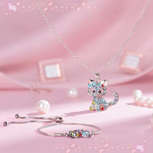 Niskite Cat Lover Gifts For Girls: Cat Themed Gift Set For 4 5 6 7 8 9 10 Year Old Girls - Perfect Christmas Birthday Gift Ideas - Image 3