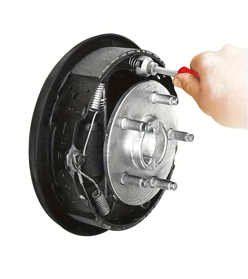 Black Brake Spring Compressor Car Repair Tool Install Handle Washer Accessories - Image 4