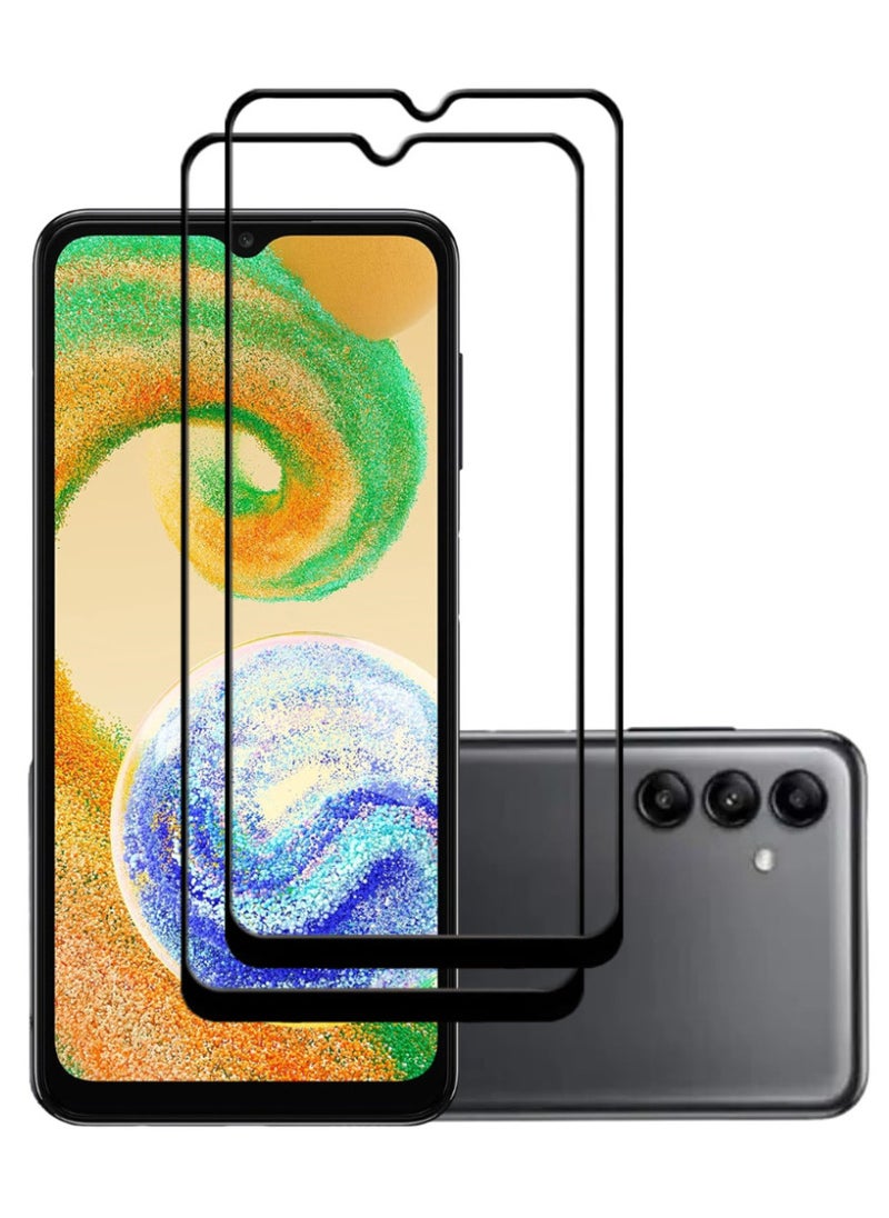 ACLIX 2 Pieces Antistatic ESD Dustproof Premium Quality High Definition Tempered Glass Screen Protector Designed For Samsung Galaxy A04s - Image 1