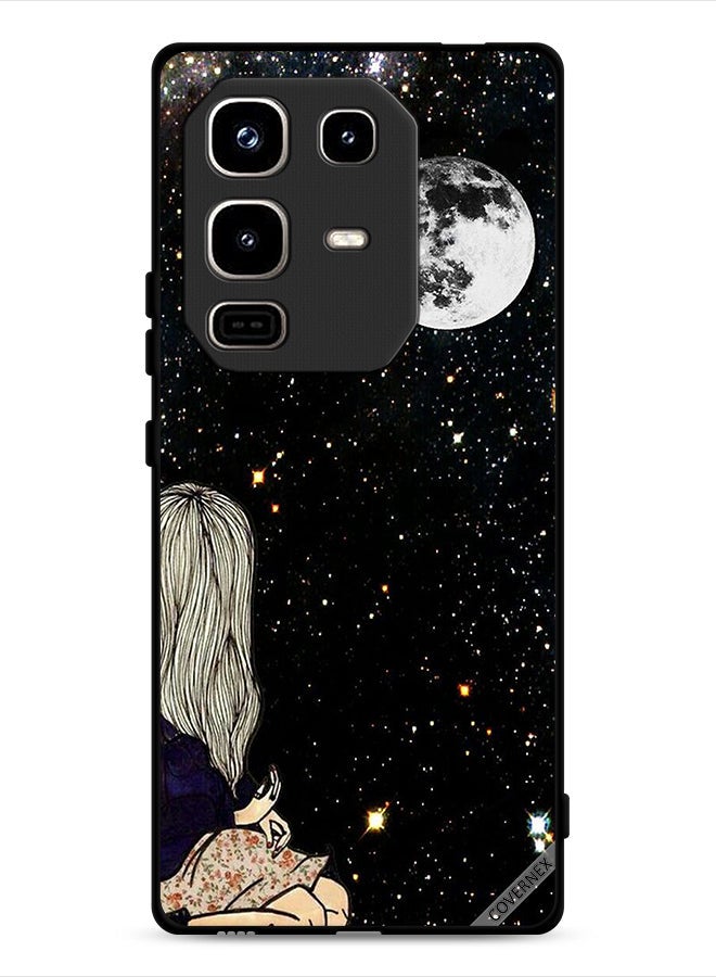 Covernex Infinix Note 50 Pro 4G Protective Case Cover Looking To Moon - Image 1