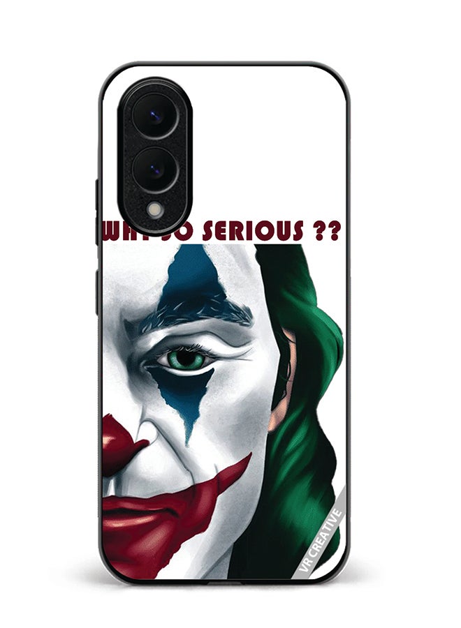 VR CREATIVE Protective Case Cover For Samsung Galaxy S25 Edge Joker Design Multicolour