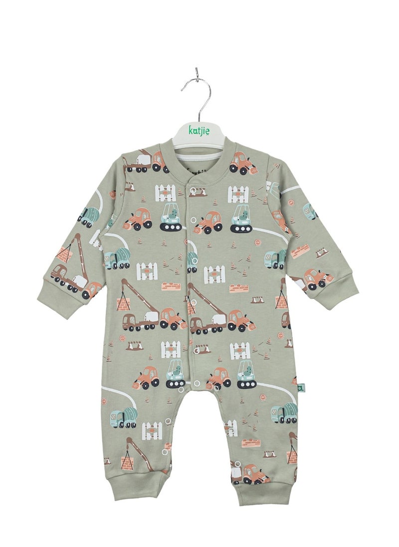 Katjie - Baby Printed Jumpsuit - Image 1
