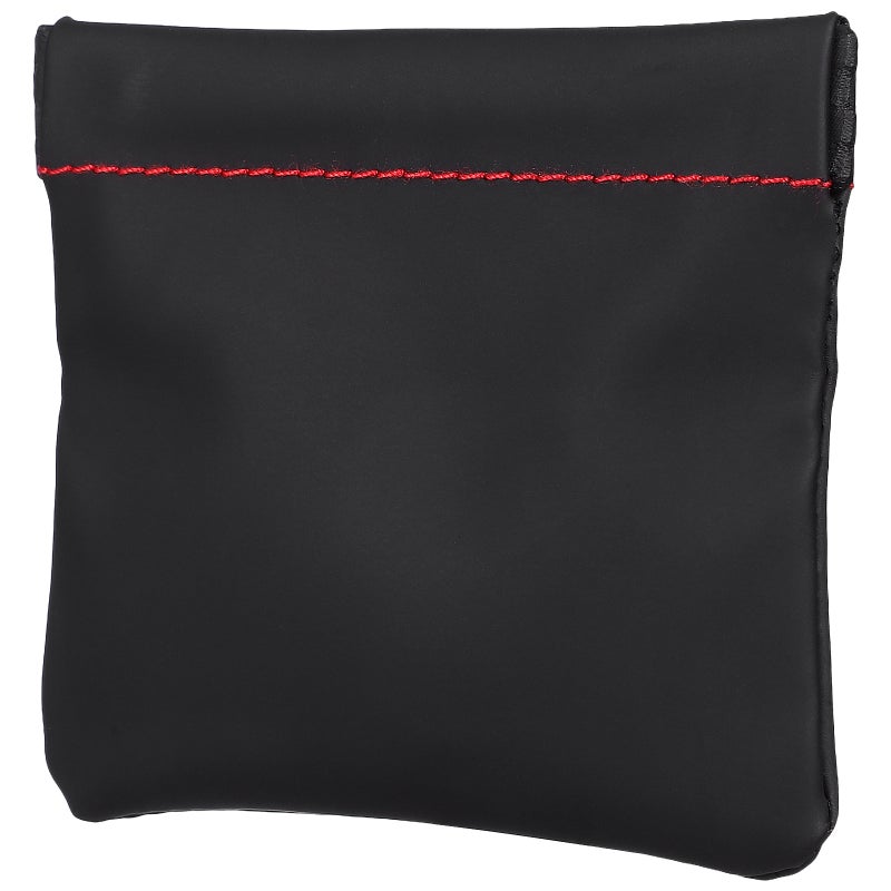 1pc Portable PU Earphone Headphone Bag Mini Hearing-aid Storage Bag USB Cable Carrying Case - Image 1