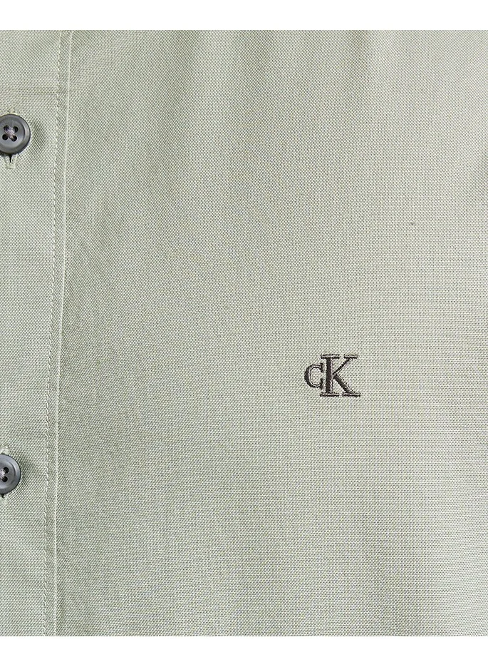 Calvin Klein Jeans Solid Classic Oxford Button-Down Shirt
