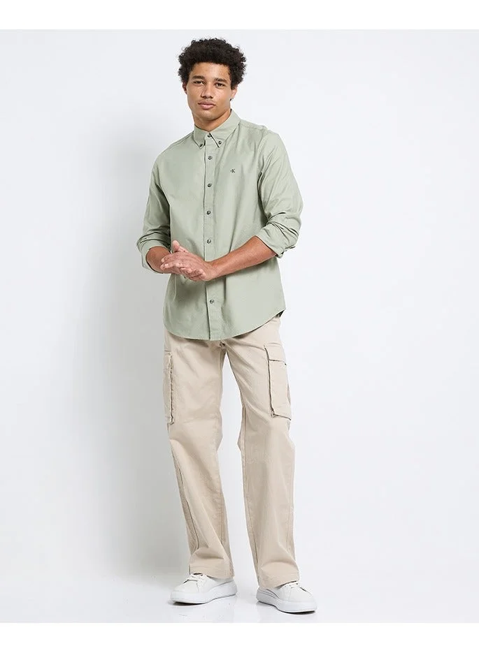 Calvin Klein Jeans  Oxford Long Sleeve Shirt for Men | Best Price UAE