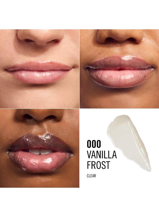RIMMEL LONDON - Oh My Gloss Butter Me Up Lip Butter Balm - 000 - Vanilla Frost, 15ml - Image 1