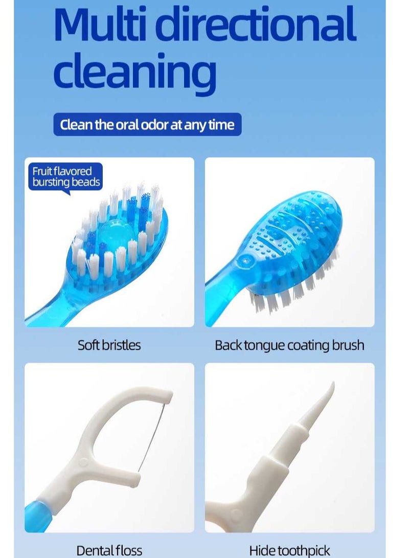 Generic Toothbrush And Toothpaste With Floss26 Pieces  - Image 3