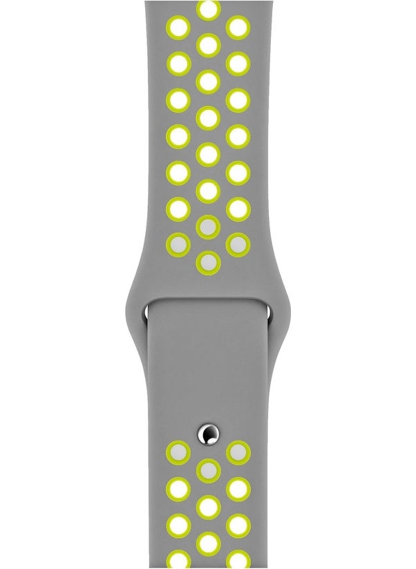 PSGT Apple Watch 2 3 4 5 6 Se Nike 42MM 44MM 45 mm 49MM Compatible Band Strap Wristband Perforated Sport Band  - Image 1