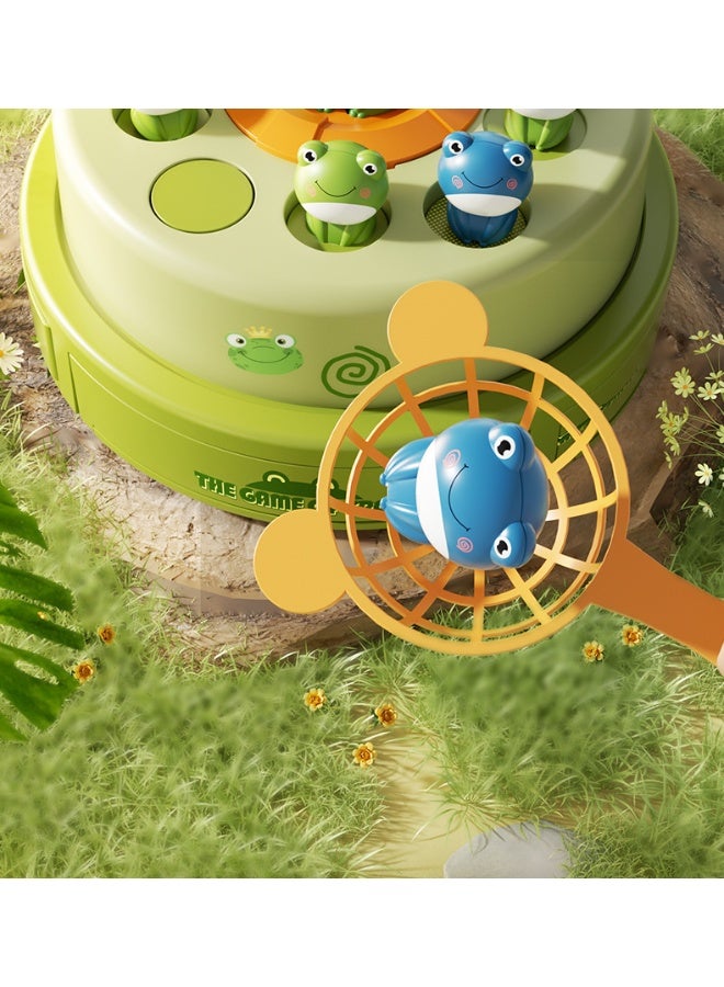 Frog Bounce And Catch Game Toys,Popping Board Games For Kids - Image 4