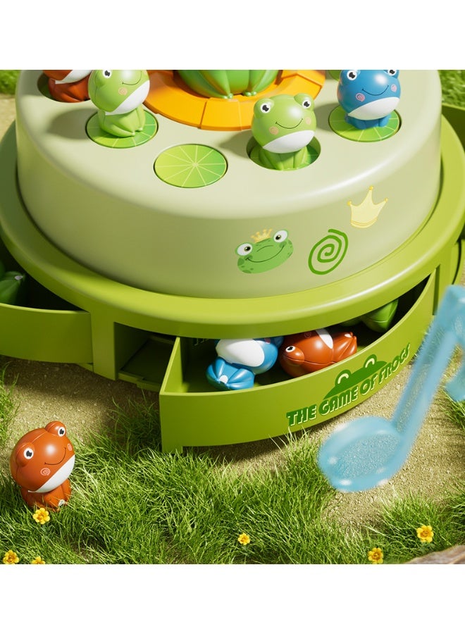 Frog Bounce And Catch Game Toys,Popping Board Games For Kids - Image 5