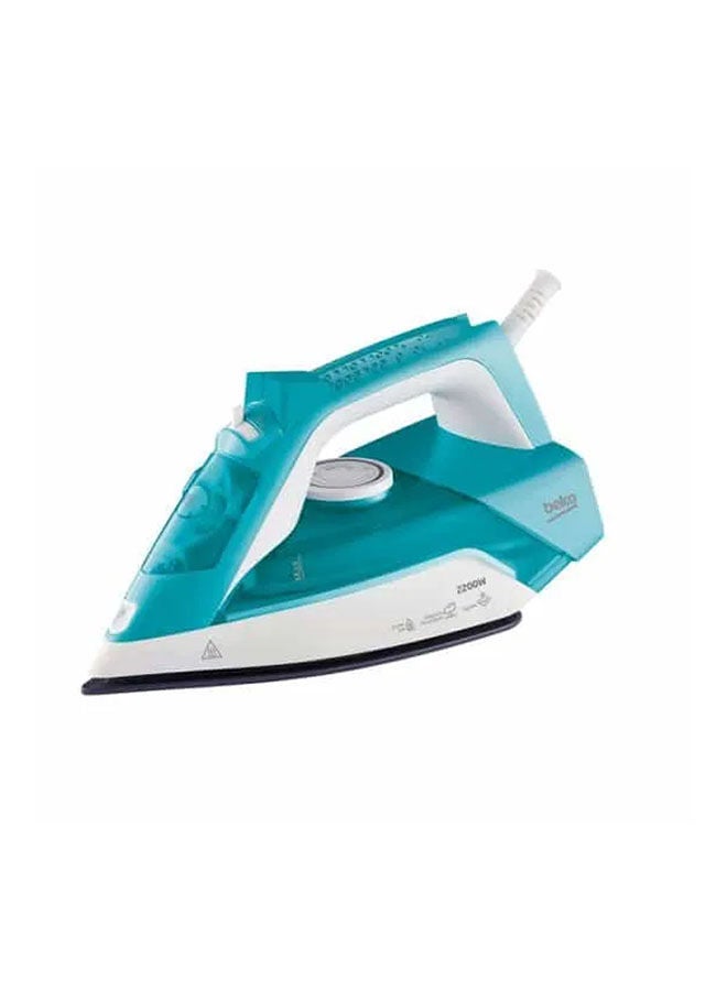 Beko Steam Iron 3 Way Auto Shut Off 240 ml 2200 W SIM 3122 T Blue - Image 1