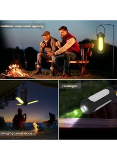 XVersion Portable LED Camping Lights Camping Lantern - Cordless Rechargeable Light for Outdoor Hiking, Tents, Bedroom, Night Use, Mini Hanging Torch, Home & Camp Decoration - Green  - Image 4