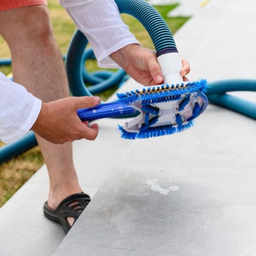 GUEQUITLEX Pool Vacuum Hose With Swivel Cuff 1-1/2" Diameter 18FT Flexible Heavy Duty Pool Vacuum Cleaning Hose Perfect for Above&In Ground Swimming Pool - Image 5