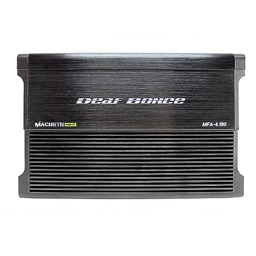 Deaf Bonce Machete Fight Amplifier 4-CH 1080W RMS Class D 4-Ohm/MFA-4.180 - Image 2
