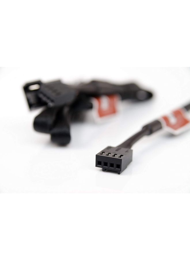 Noctua NA-SEC1, 4-Pin Extension Cables (30cm, Black) - Image 2