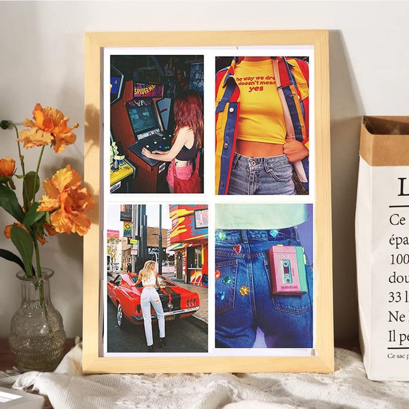 BOPART 70pcs Wall Collage Kit Aesthetic Picures, Retro 80s Room Decor Aesthetic Collage Picture Wall Decor for Teen Girls Boys Room Bedroom Dorm (4x6 inch) - Image 3