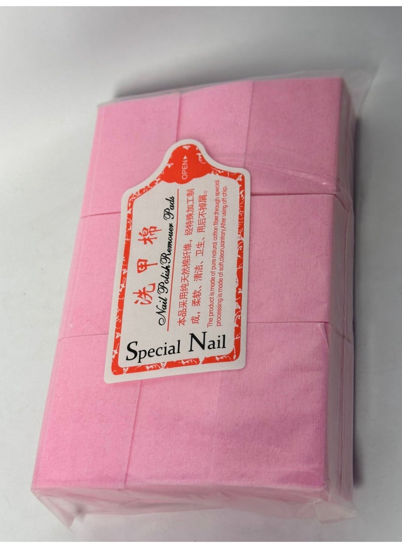 100% Pure Cotton - Makeup Remover And Nail Polish cotton pads - 1000 Count - Image 3