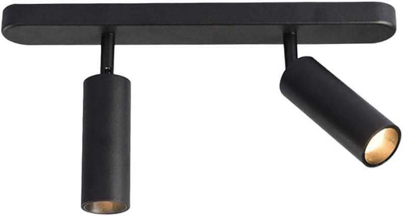 Low wear optimized design Modern Ceiling Spotlight Fixture 2-Way Spot Light Ceiling Bar Adjustable Fixed Track Lighting Kit, 90°+360° Rotation Directional Spotlights Accent Lamps for Gal，Black6000K 10W*2 All governorates deliver Minimal design Replaceable parts Practical versatile construction Upgraded quality Month-round consistent deliver UV resistant Repeated use resistant selected material Elegant practical design Coast & inland available Wide range expanded design All-round applied quality Sufficient order stock Multi-demand compliant quality Fixed delivery schedule Liquid tight joint Global simple assemble options Growing order stock support Local & cross border ship compatible Medium weight Multi-goal comprehensive design Season change compatible build Salt resistant coating Year round in stock - Image 1
